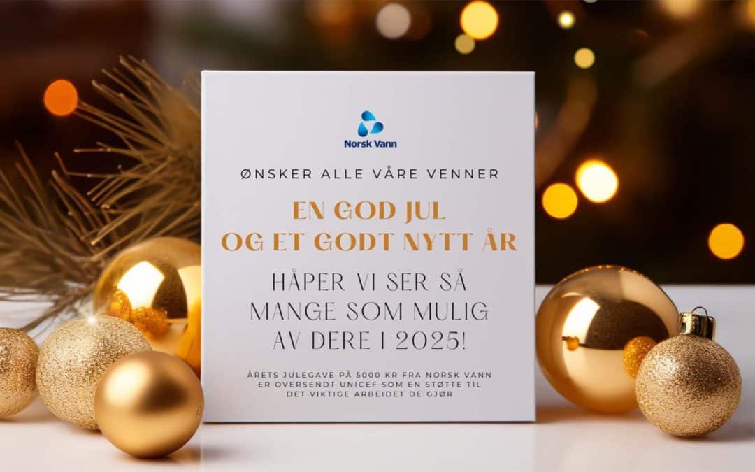 God Jul fra Norsk Vann!