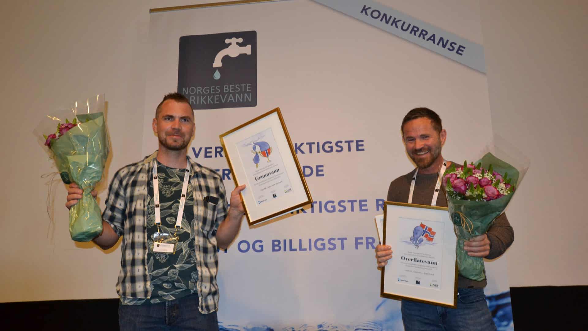 Vinnere av Rogalands beste drikkevann 2022