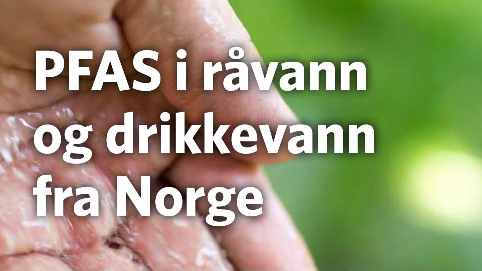 Faksimile av Norsk Vann rapport 268