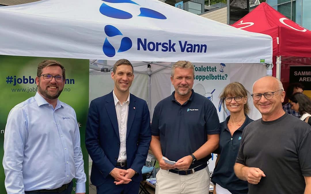 Arendalsuka – økende interesse for vann og avløp